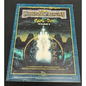 TSR AD&D Forgotten Realms Kara-Tur Volume II Vintage 1988